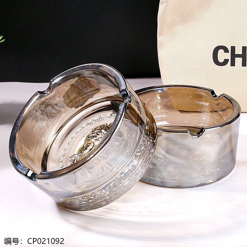 Glass Ashtray YG70 [CP021092]