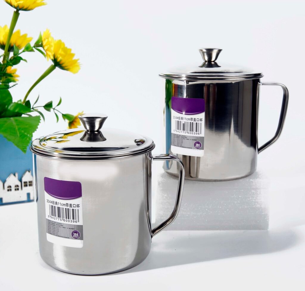 Stainless Steel Drinking Cup 304 11cm 6 [CP020367]