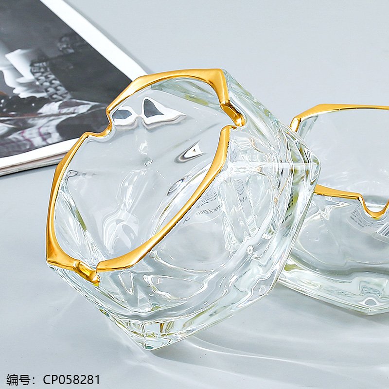 Glass Ashtray YG01 [CP058281]