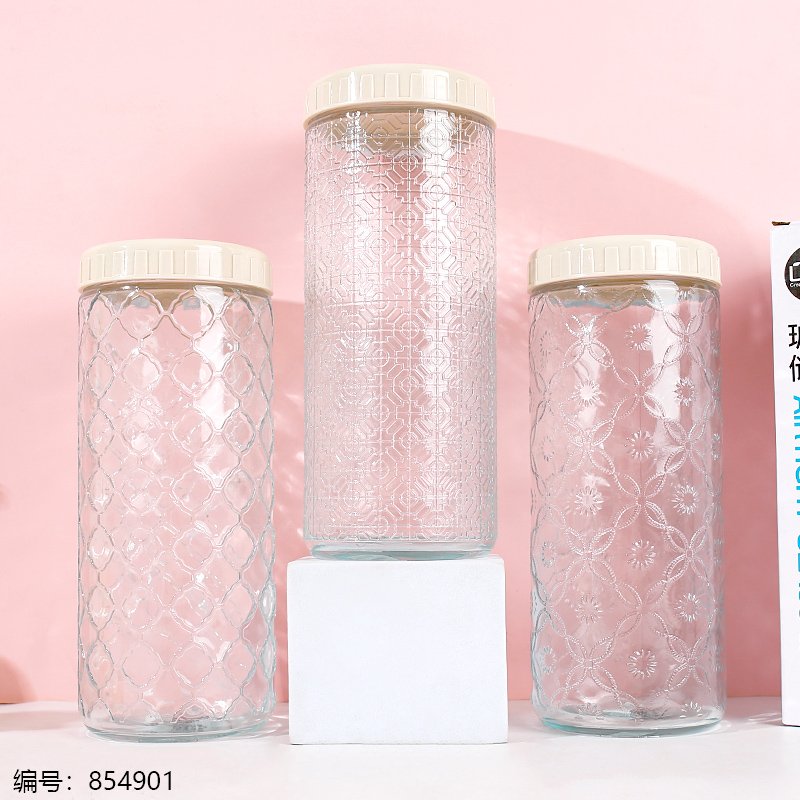 Glass Storage Jar 15037 1280ml [854901]