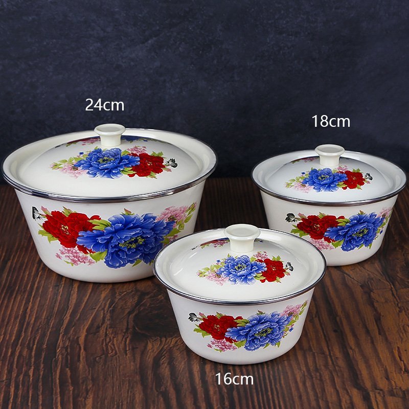 Assorted Enamel Bowl 18cm [CP004814]