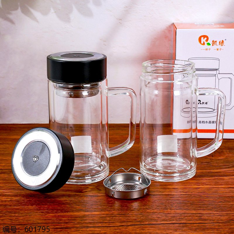 Glass Office Mug 567 400ml [601795]