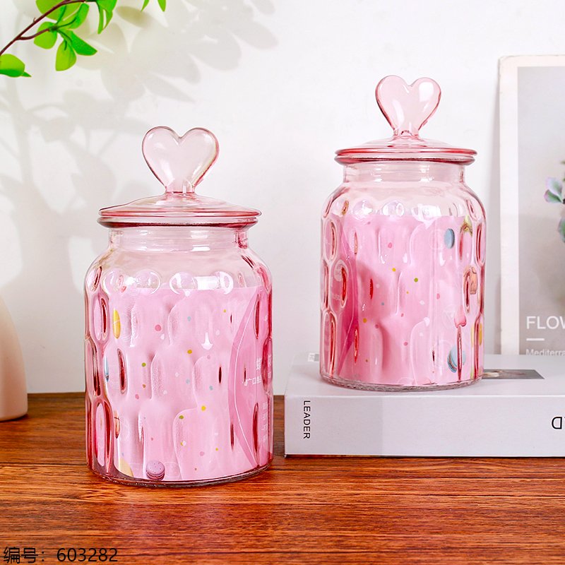 Glass Storage Jar T689 950ml [603282]