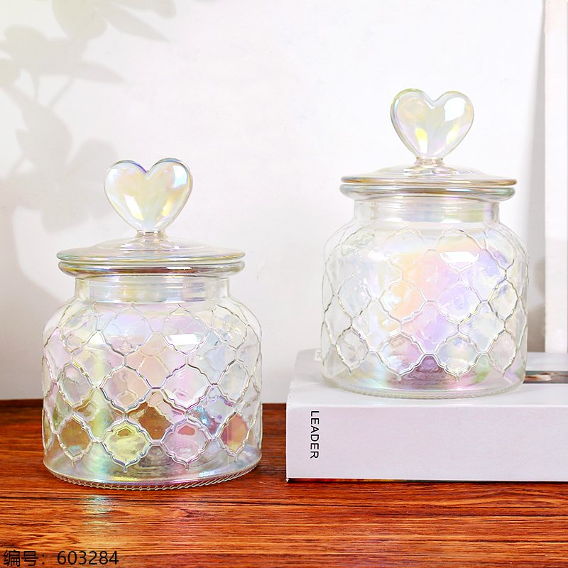 Glass Storage Jar T845 650ml [603284]