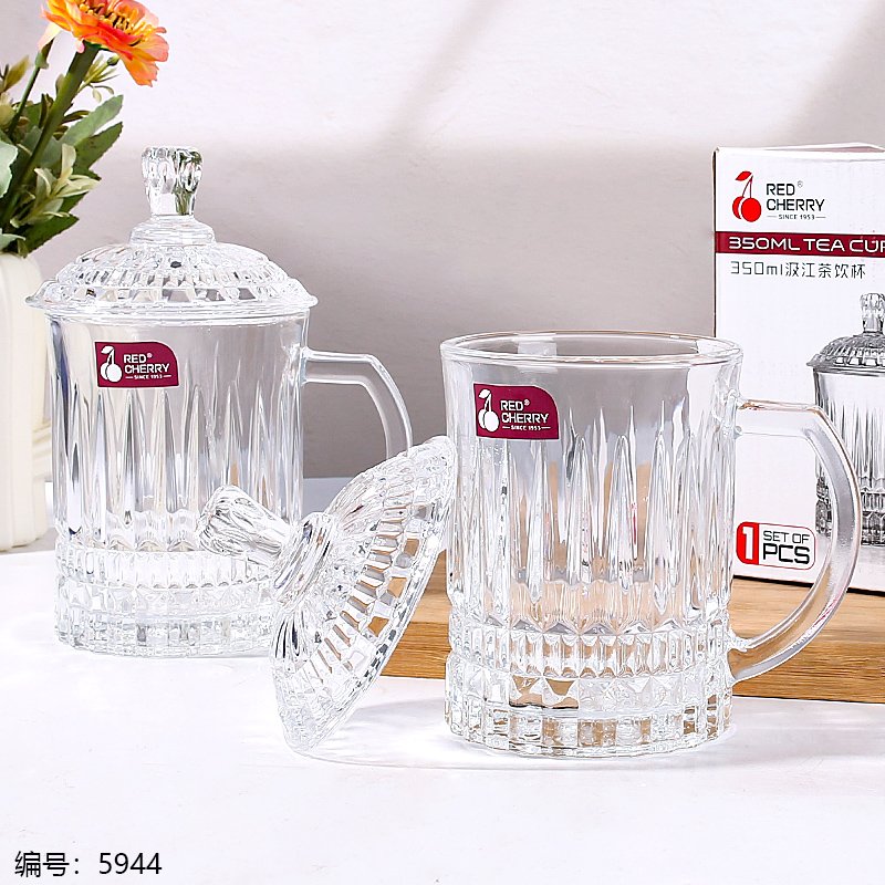 Glass Beer Mug 203 [5944]
