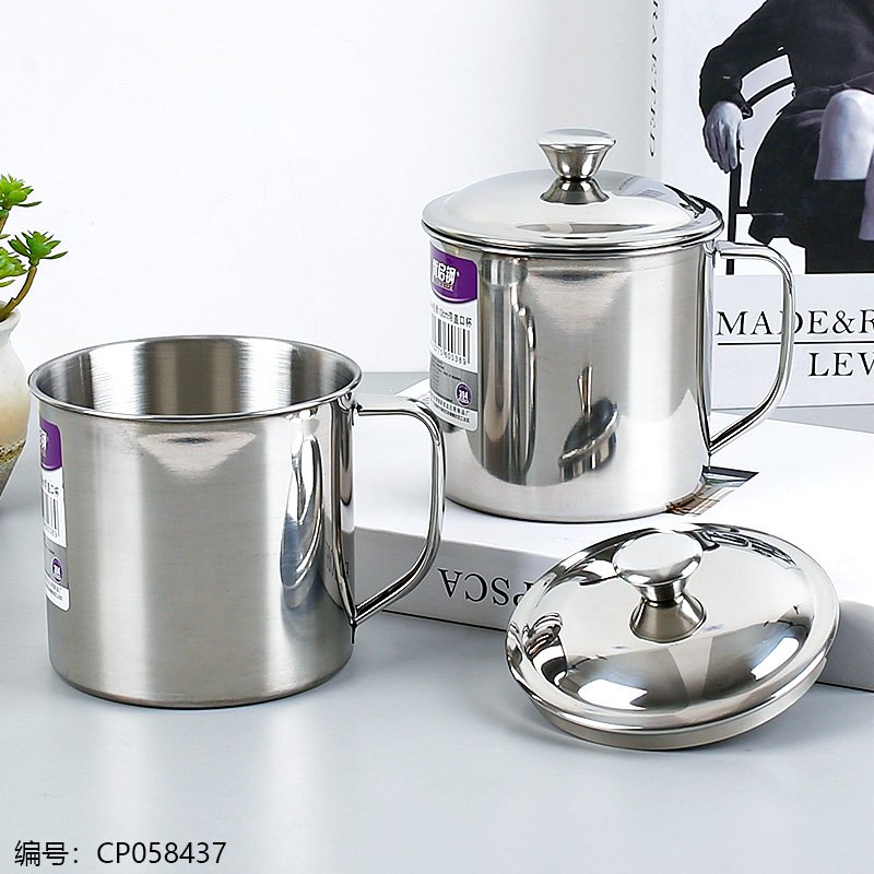 Stainless Steel Drinking Cup 304 10cm [CP058437]