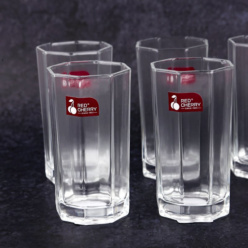 Glass Drinking Cup 8608 6 [CP004773]