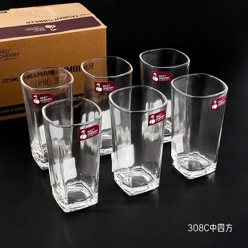 Glass Drinking Cup 308C [CP008429]