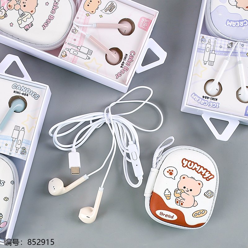 Wired Earphones KIKI-484 type-c [852915]